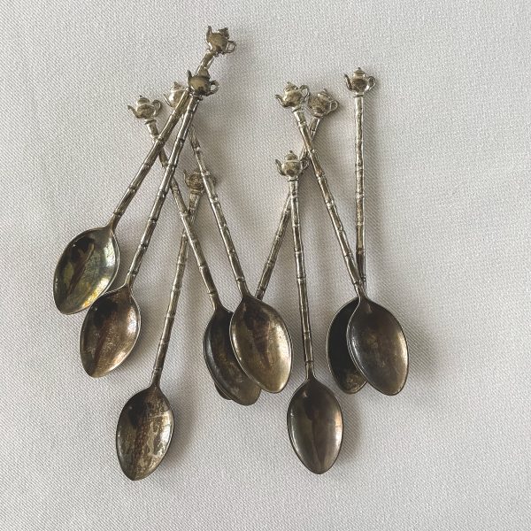 Silver coffee spoons