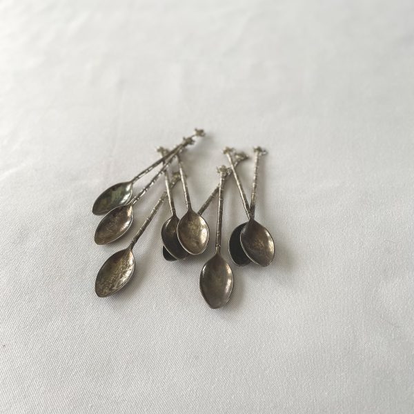 Silver coffee spoons