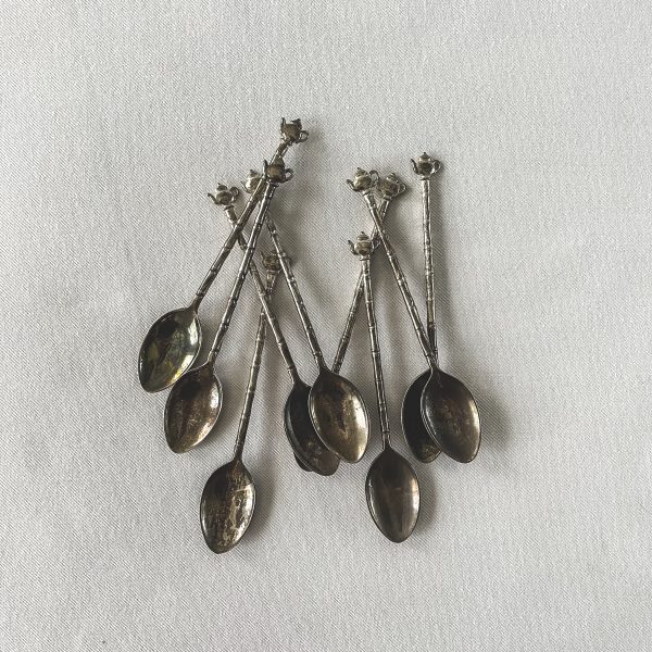 Silver coffee spoons