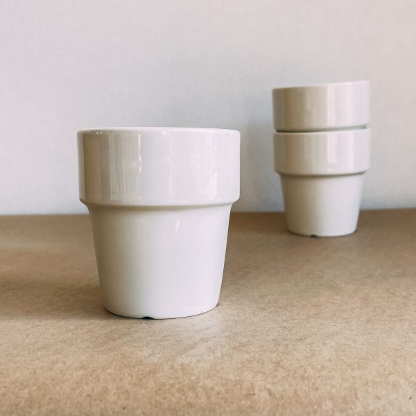 Stackable Dudson tumblers