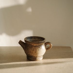 Stoneware pitcher