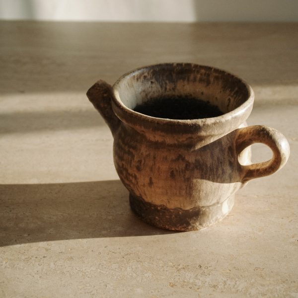 Stoneware pitcher