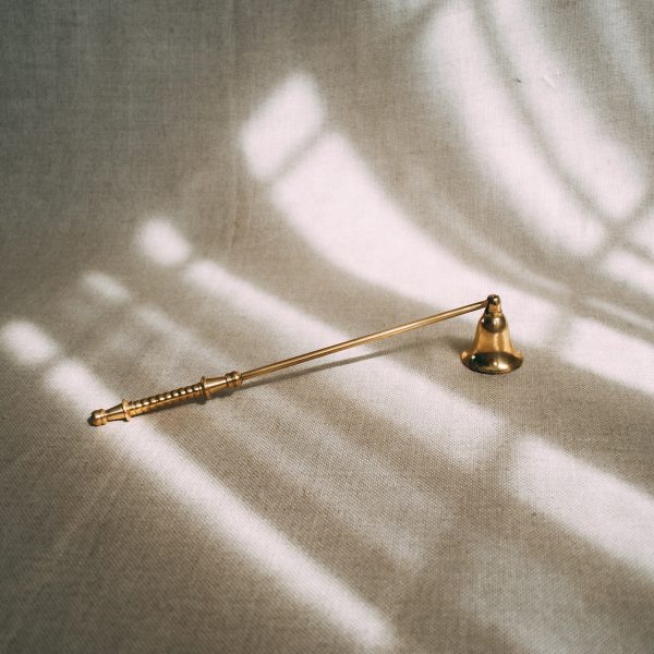 Brass candle snuffer