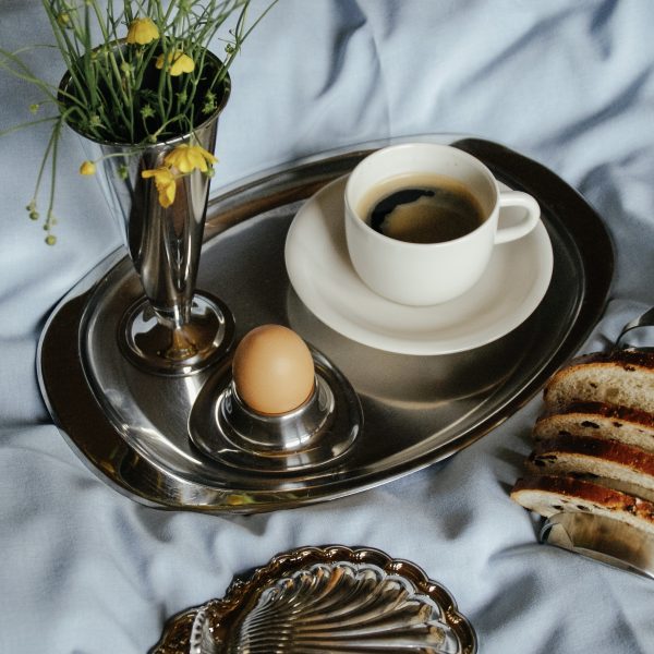 Breakfast in bed - Italian style egg cup