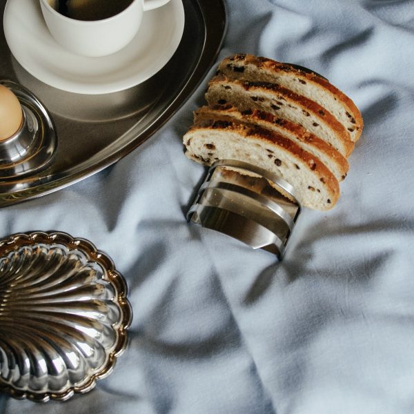 Breakfast in bed - Arne Jacobsen toast rack