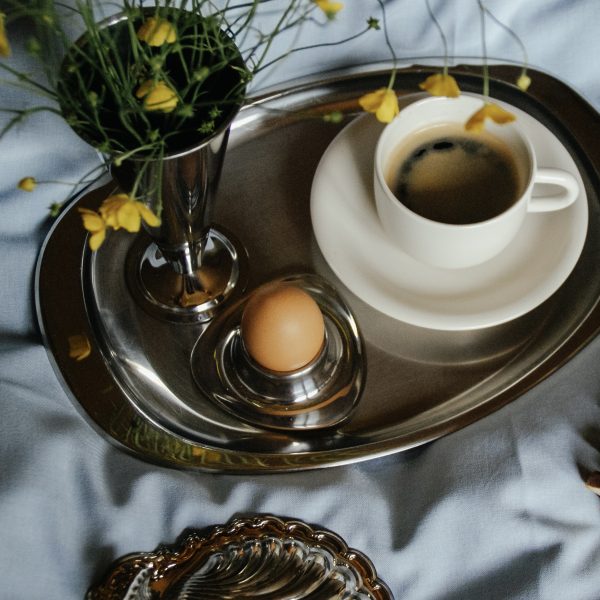 Breakfast in bed - Italian style egg cup