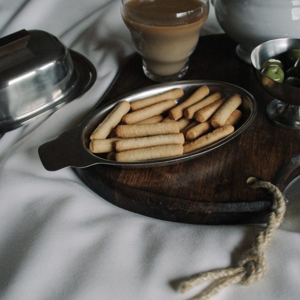 Breakfast in bed - Snack bowl with handle