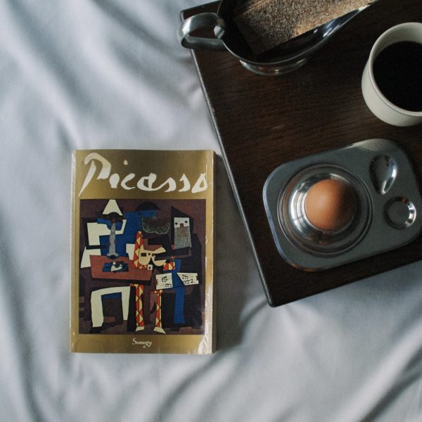 Breakfast in bed - Picasso book by Pierre Daix