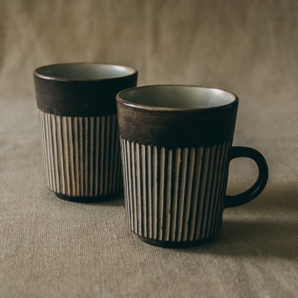 Pair of Amazonas coffee cups