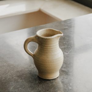 Small matte glaze pitcher