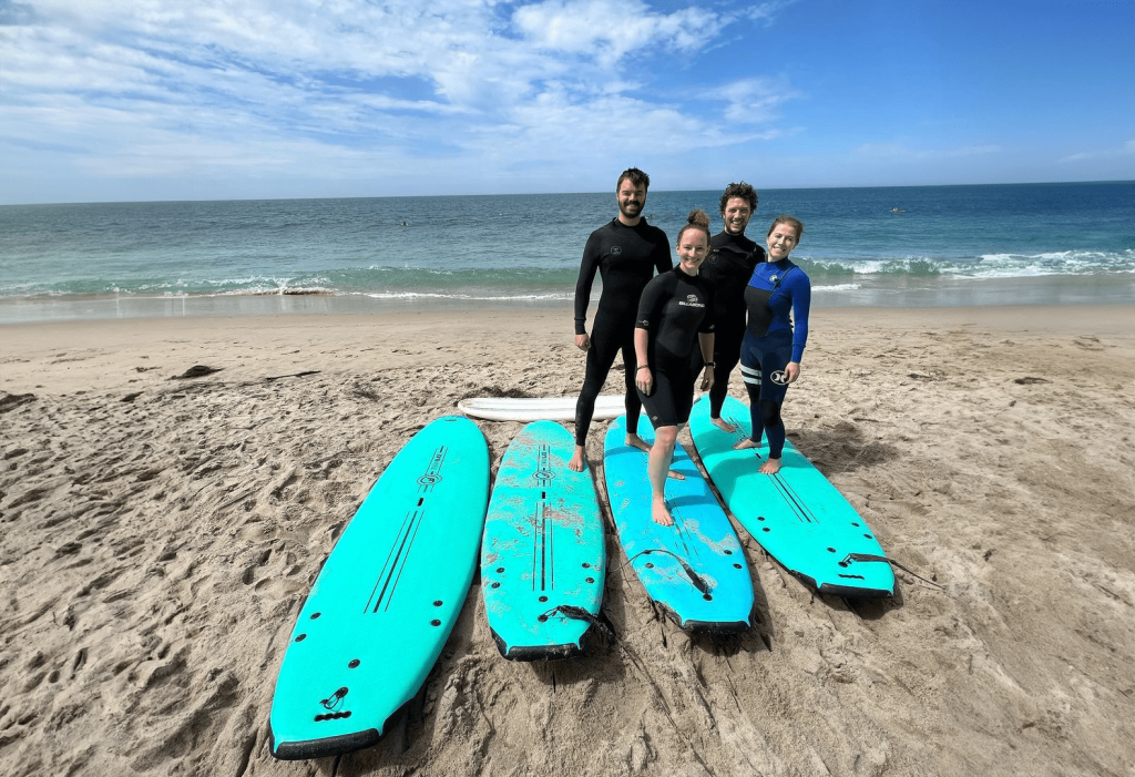 Group Surf Lessons in Taghazout