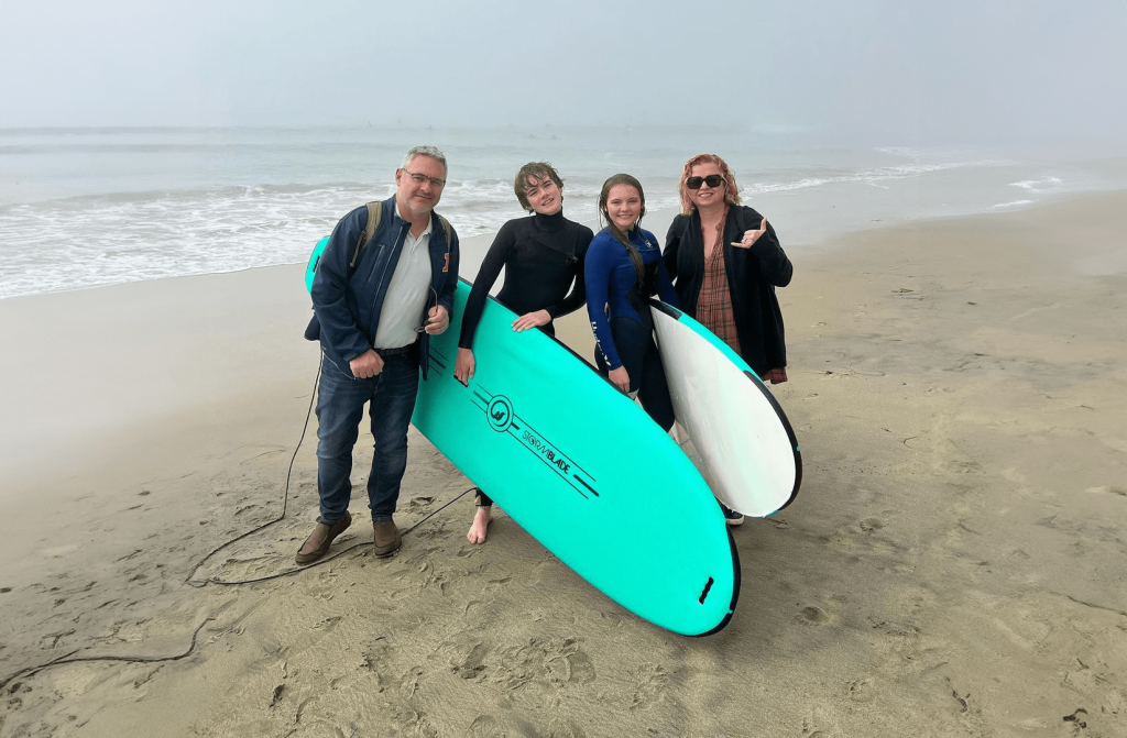 Family Surf Lessons in Taghazout with Taghazout Surfing School