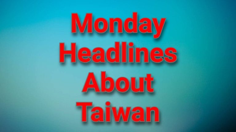 Headlines about Taiwan of 13th May 2024 including trade deal with Nigeria!