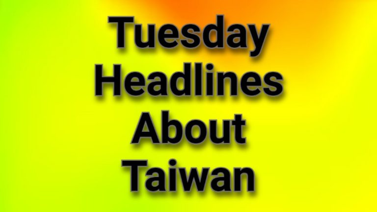 Headlines about Taiwan of 14th May 2024 including news about Uber!