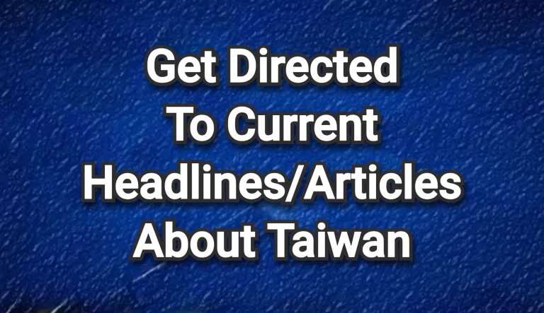 Find daily news and headlines on our X account  @TaiwanNews247 and in our post Taiwan headlines  