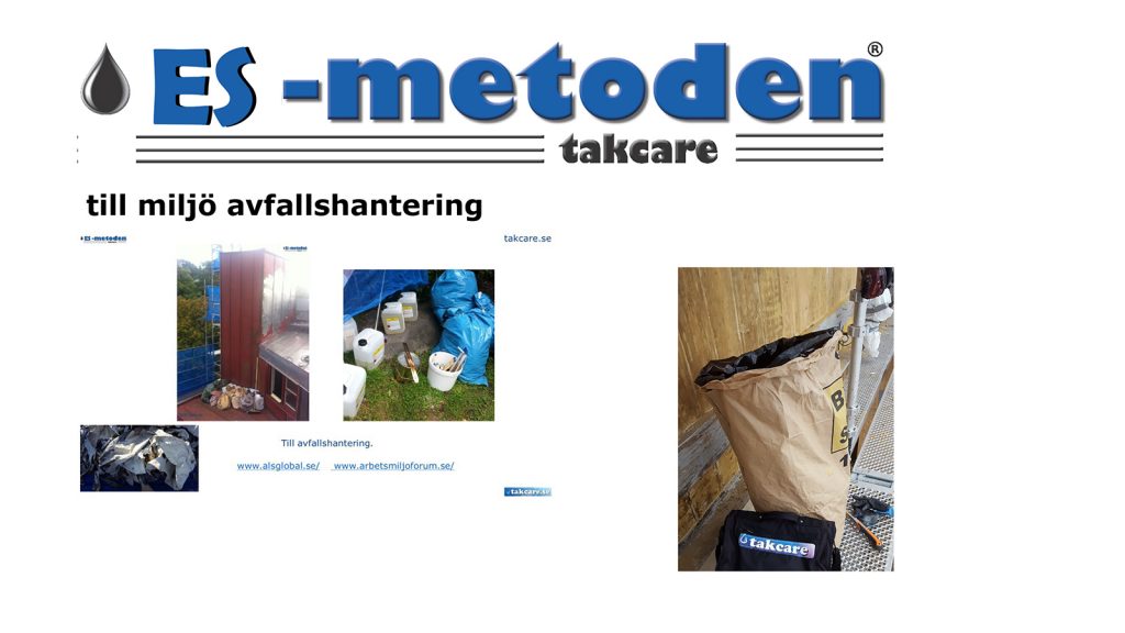 ES-metoden till miljöavfallshantering