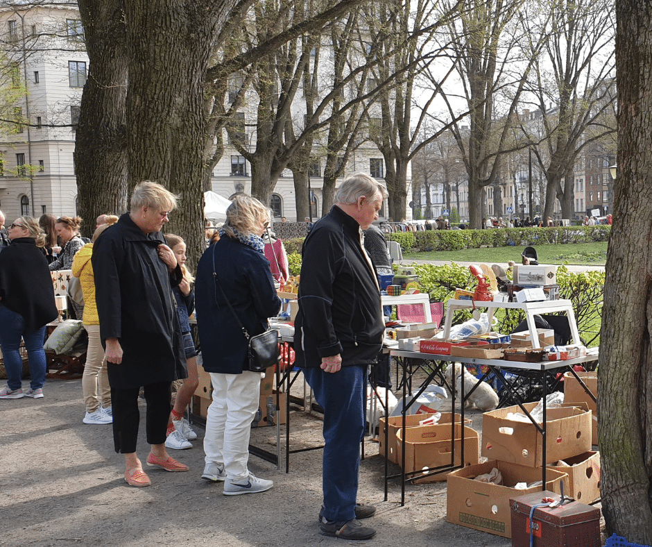 Loppis in Stockholm