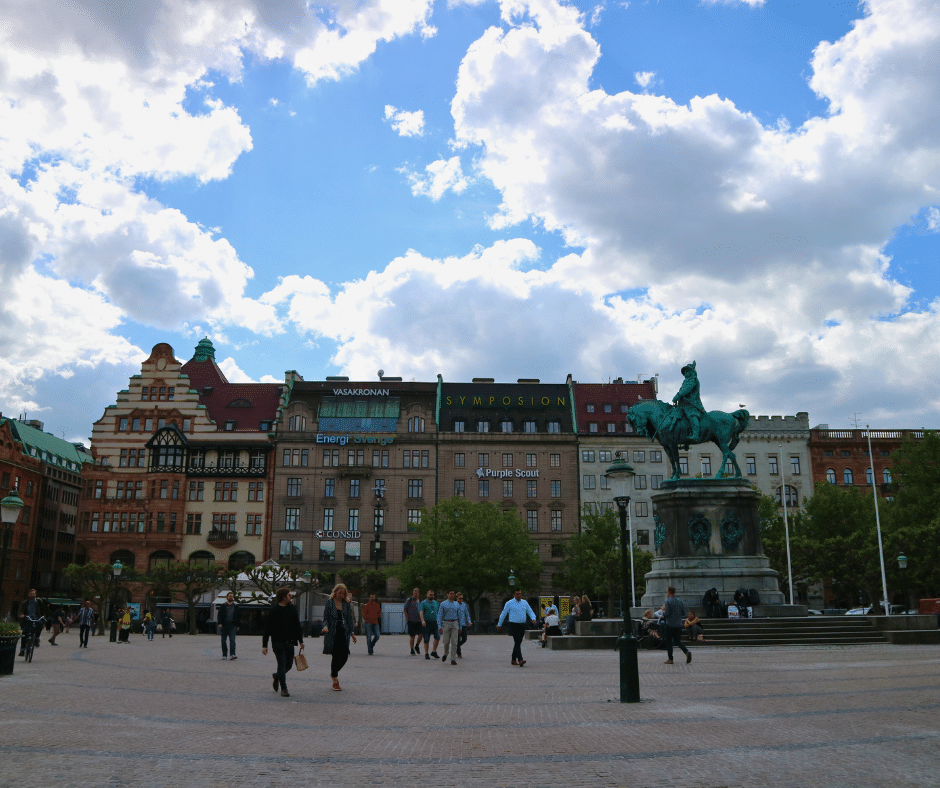 Stortorget is the main square of the southern swedish town Malmö.