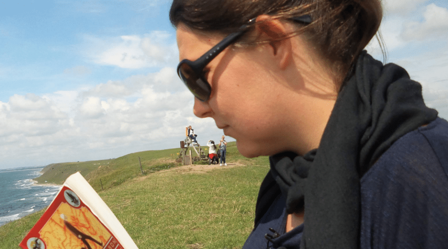 Reading is important when learning a new language.