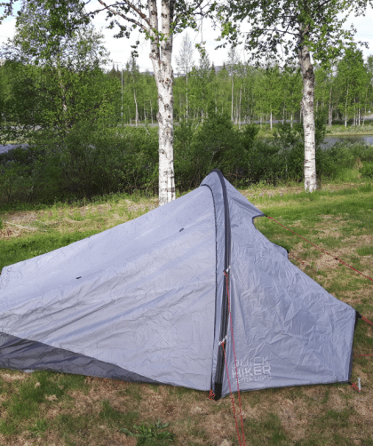 At Camping Gällivare in Swedish Lapland you wake up with a view over Dundret.