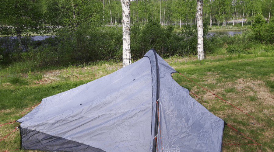 At Camping Gällivare in Swedish Lapland you wake up with a view over Dundret.