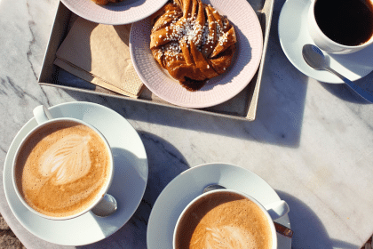 Fika, or the famous Swedish coffee break is more than having a coffee and a 'kanelbulle'. It's also about taking the time to relax and be in the moment.