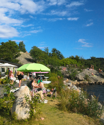 Fjäderholmarna are the closest islands in the archipelago in Stockholm.