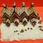 Pepparkakshus or gingerbread houses are exhibited every year at ArkDes in Stockholm.