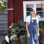 Fika at Café Grassagården in Strägnäs.