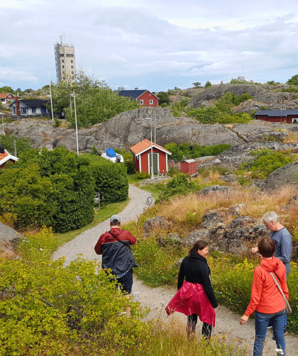 On Landsort you can sleep at Lotstornet, the pilot tower of the island.