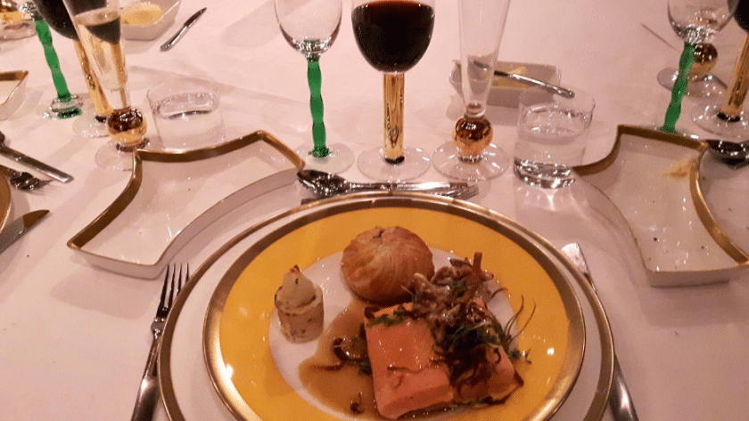 At Stadshuskällaren in Stockholm you can order all the menus from the Nobel Banquet.