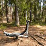 Swedes love to train. Sweden was one of the first countries to invest in 'utegym' or outdoor gyms.