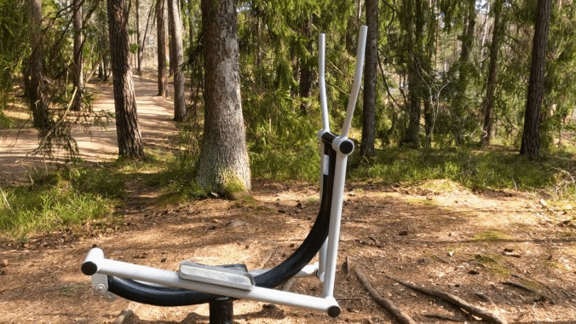 Swedes love to train. Sweden was one of the first countries to invest in 'utegym' or outdoor gyms.