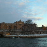 You can book a guided tour in Riksdagen, the Swedish Parliament.