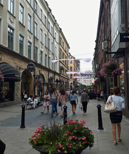 Stockholm offers some good shopping: from high street brand to high end couture and design.