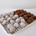 Recipe for Swedish chocolate balls.