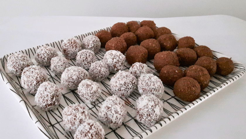 Recipe for Swedish chocolate balls.