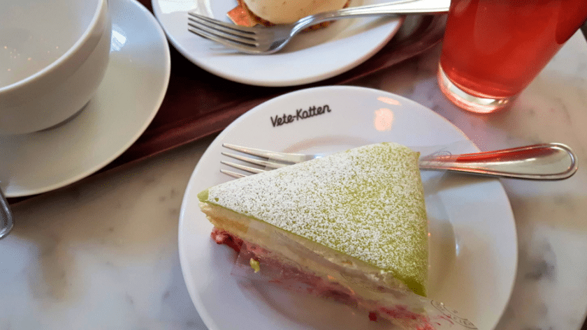 Vete-katten in Stockholm is a well known place to enjoy a classic fika.