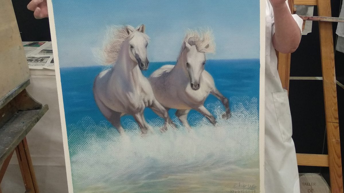 Caballos en el mar