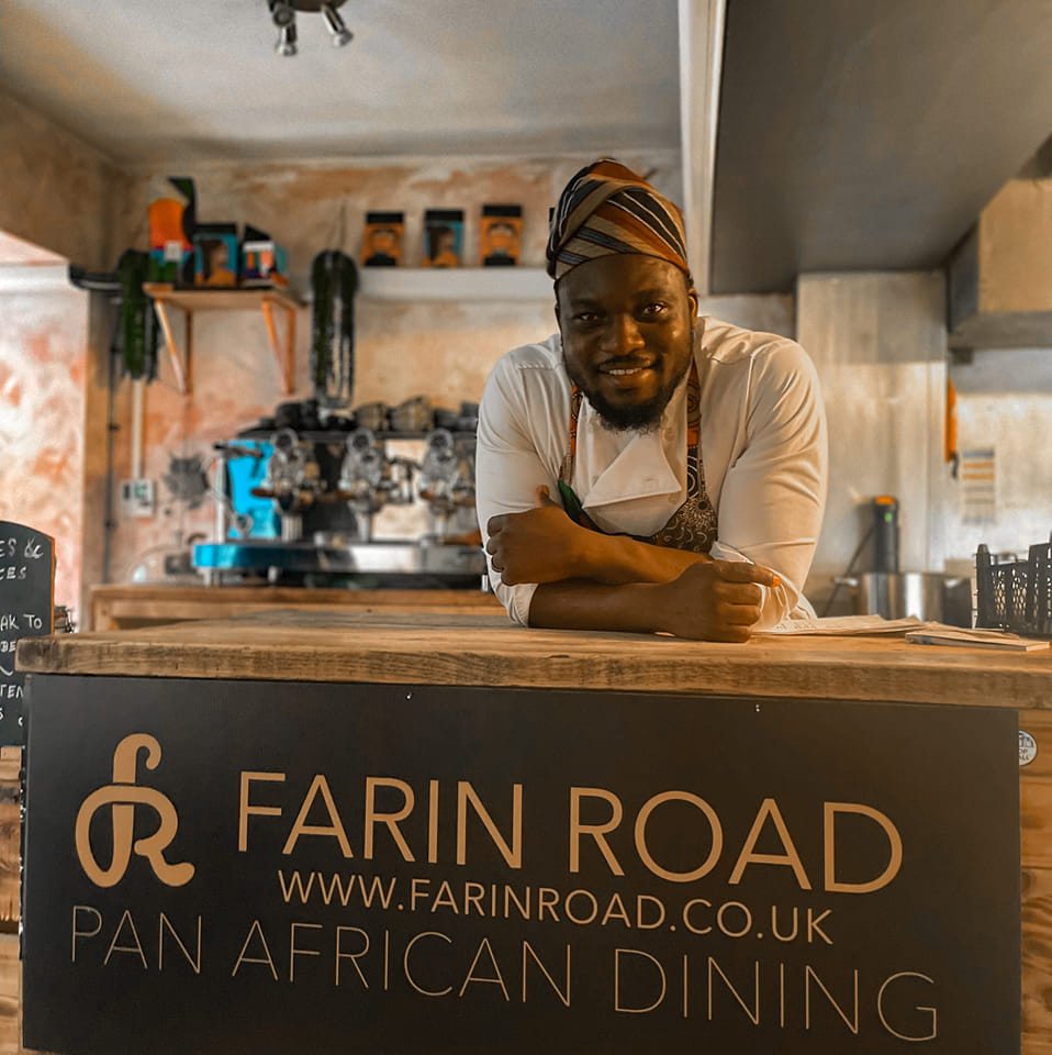 chef tunde abifarin, farin road