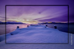Tromsø - Fjord - Polarnight