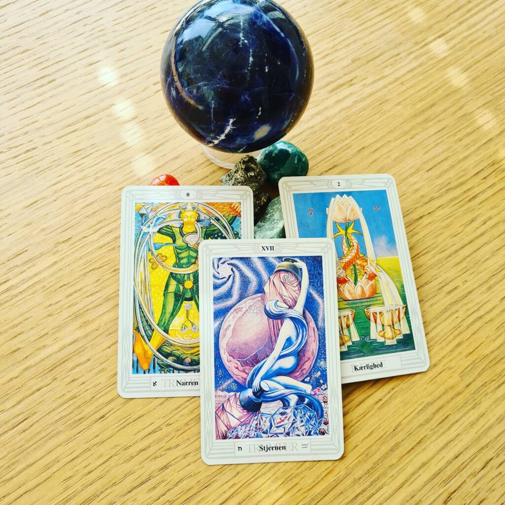 Tips til kærlighedsoplæg med 3 kort - Tarotskolen