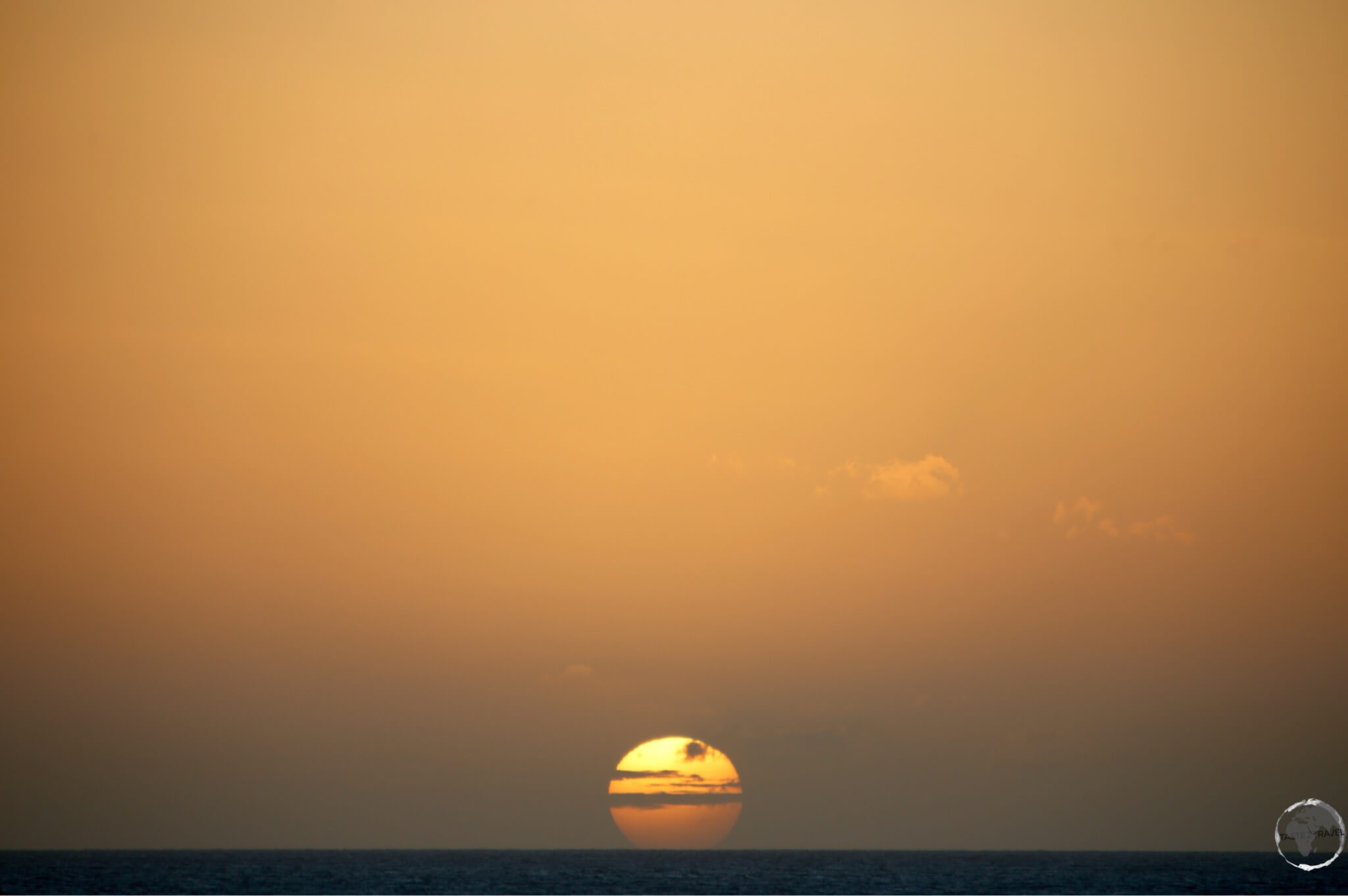 A perfect east coast sunset on Bonaire.