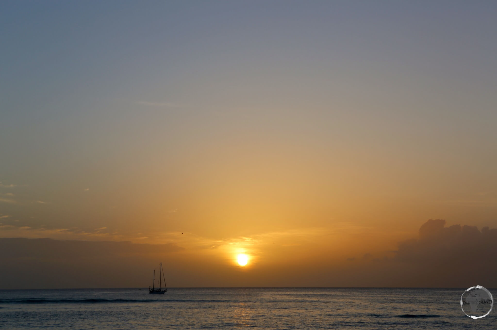 Trinidad & Tobago Travel Guide: Sunset from Pigeon Point beach, Tobago.