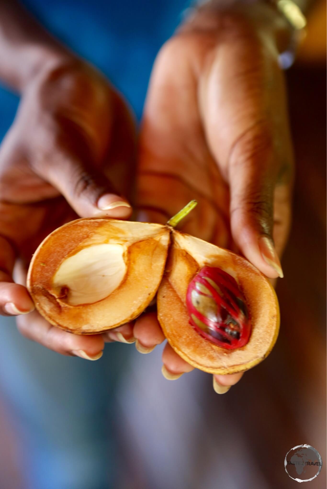 Nutmeg is Grenada's #1 export.