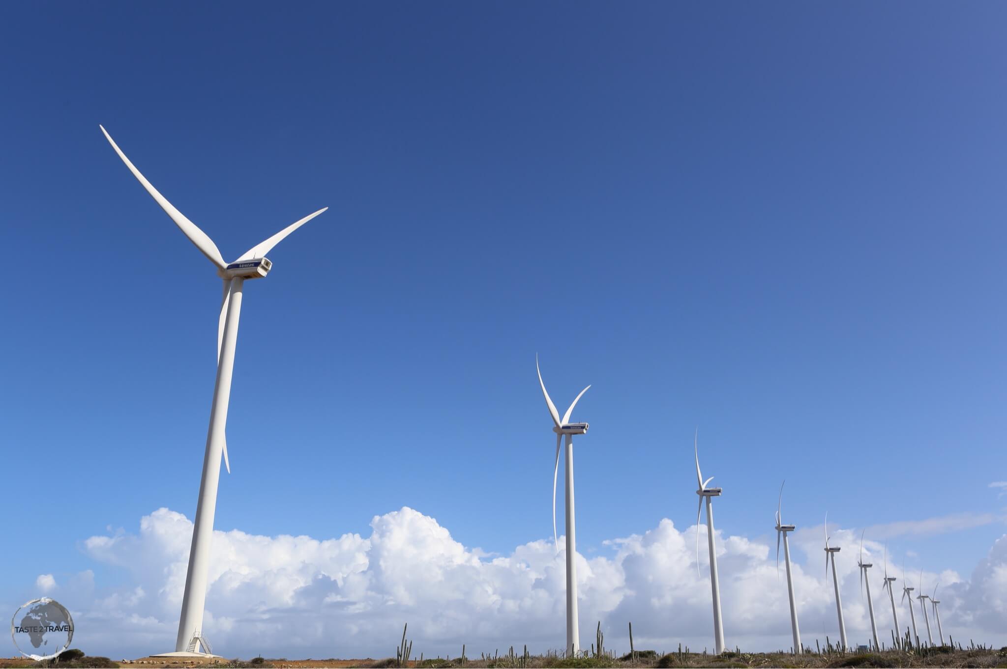 Vader Piet Wind Farm, Aruba.