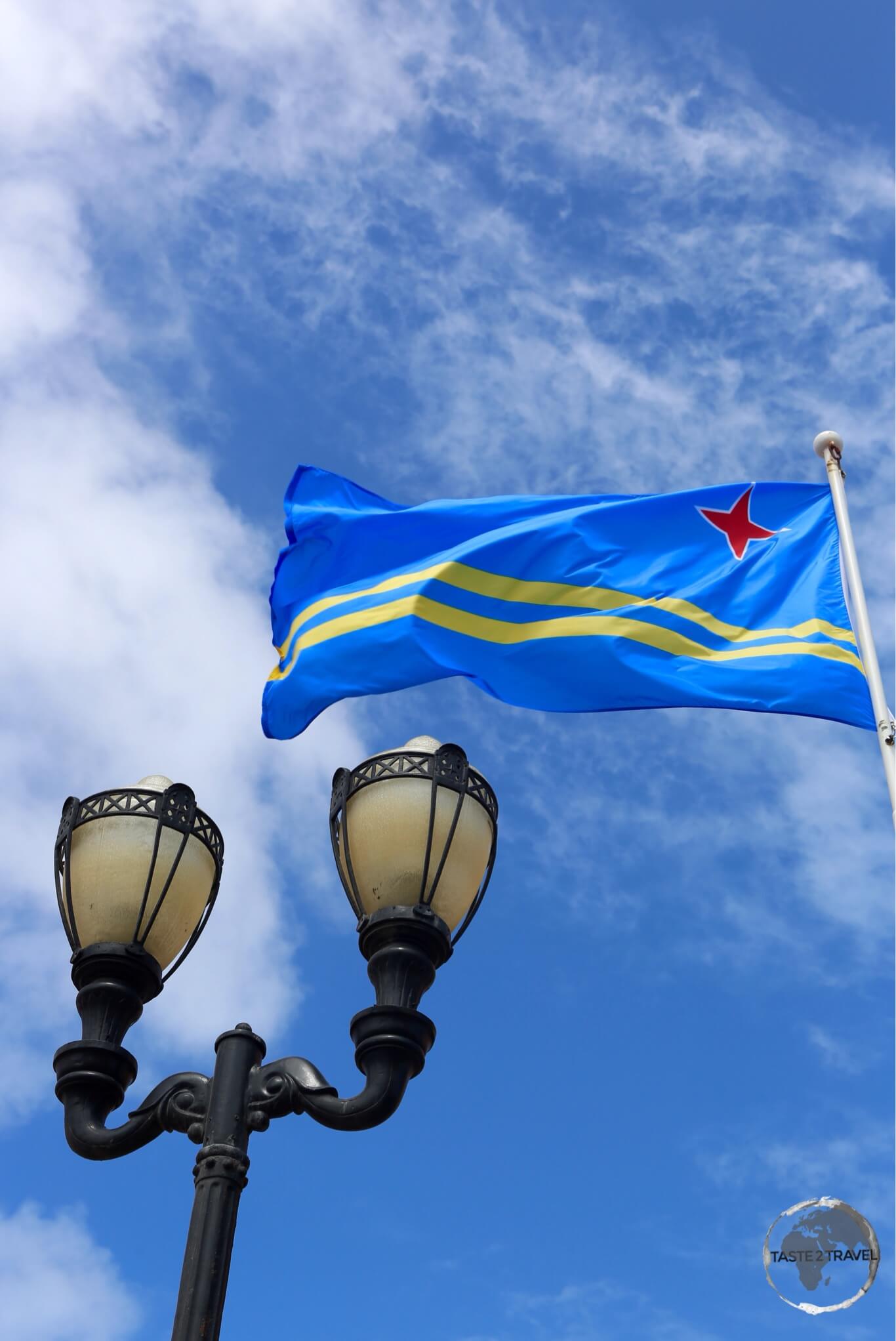 Aruba Flag Oranjestad