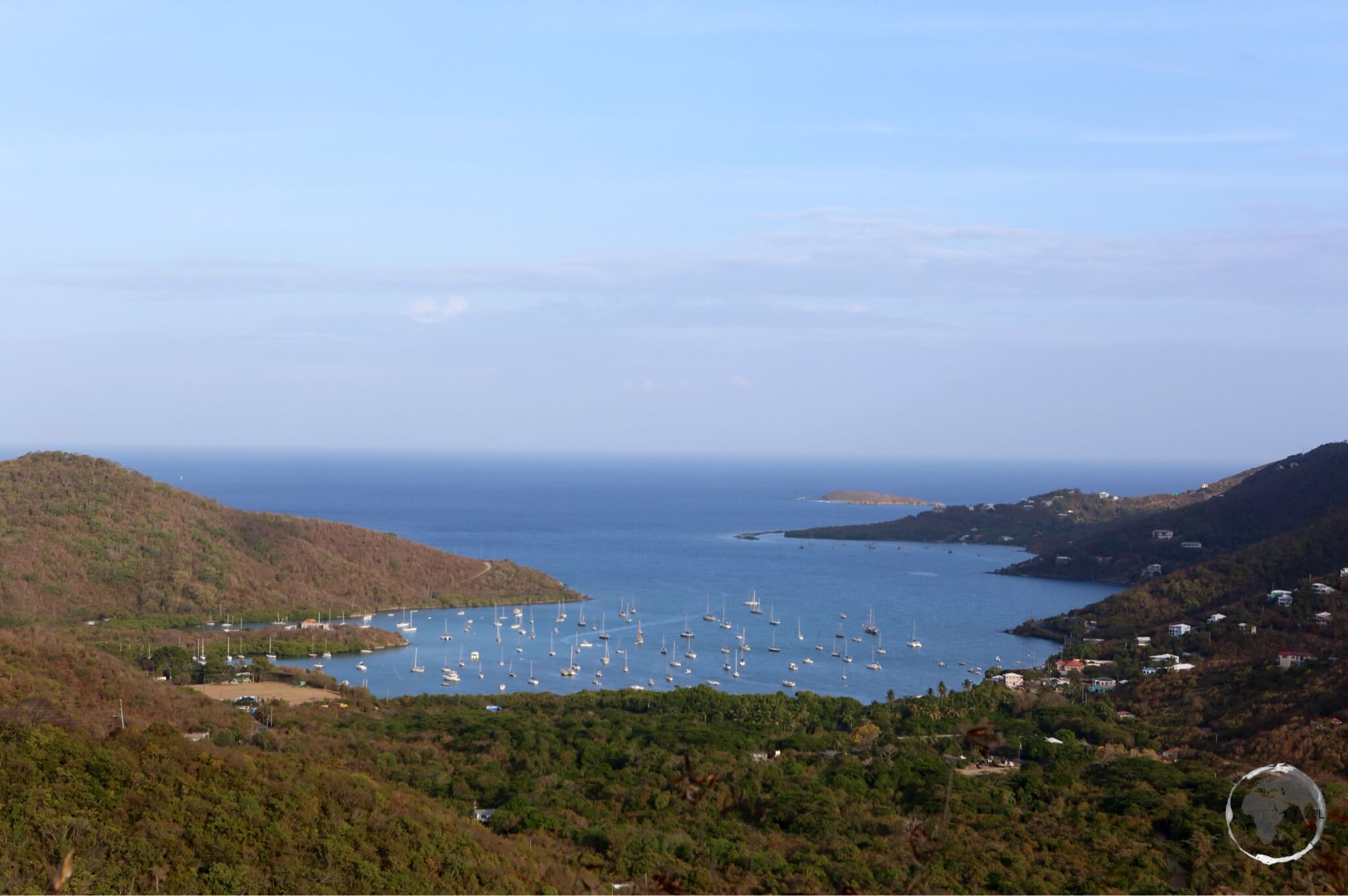 View over Coral Bay, St. John