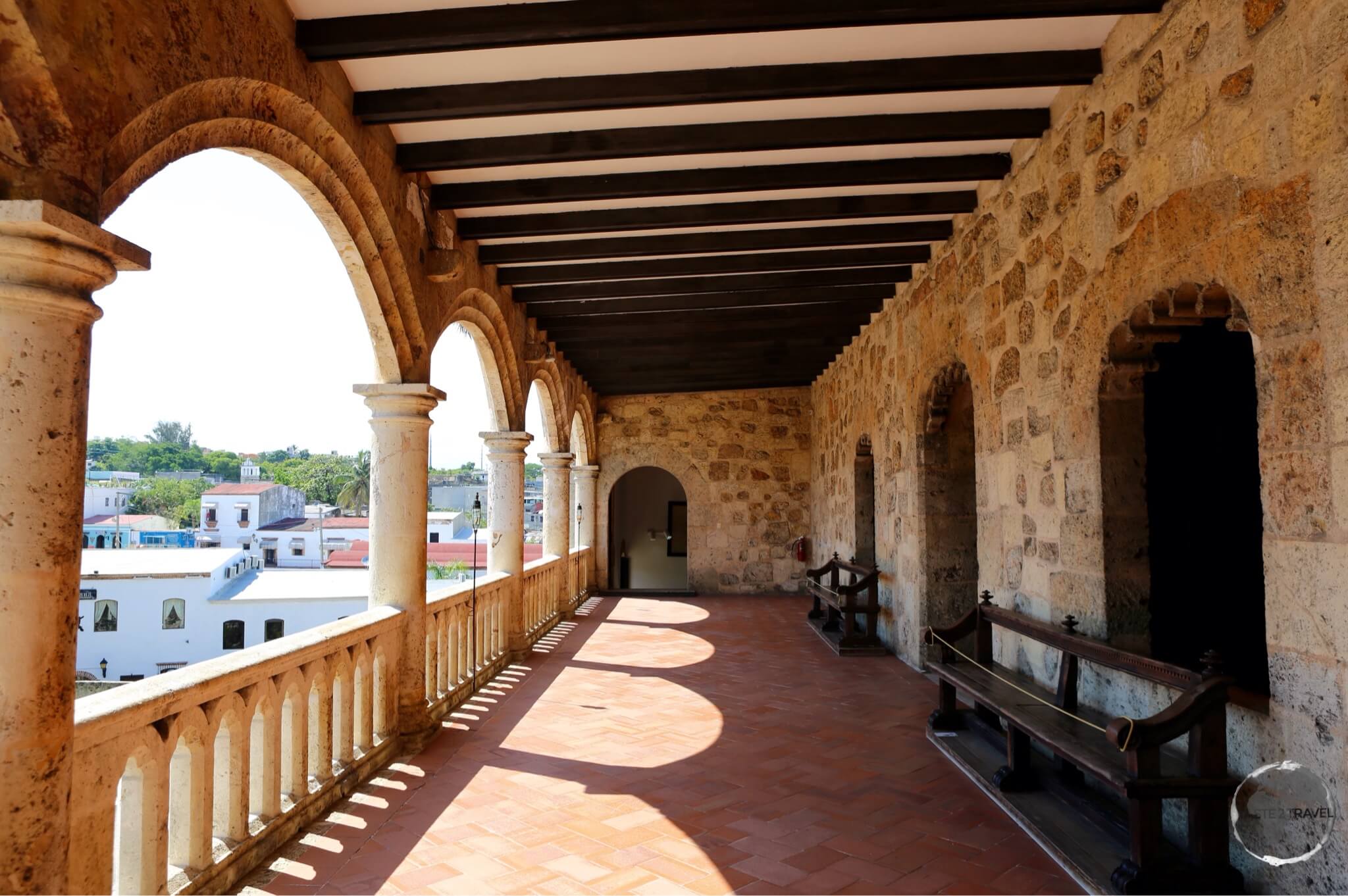 Built by Bartholomew Columbus as his residence - Alcazar de Colon, Santo Domingo.