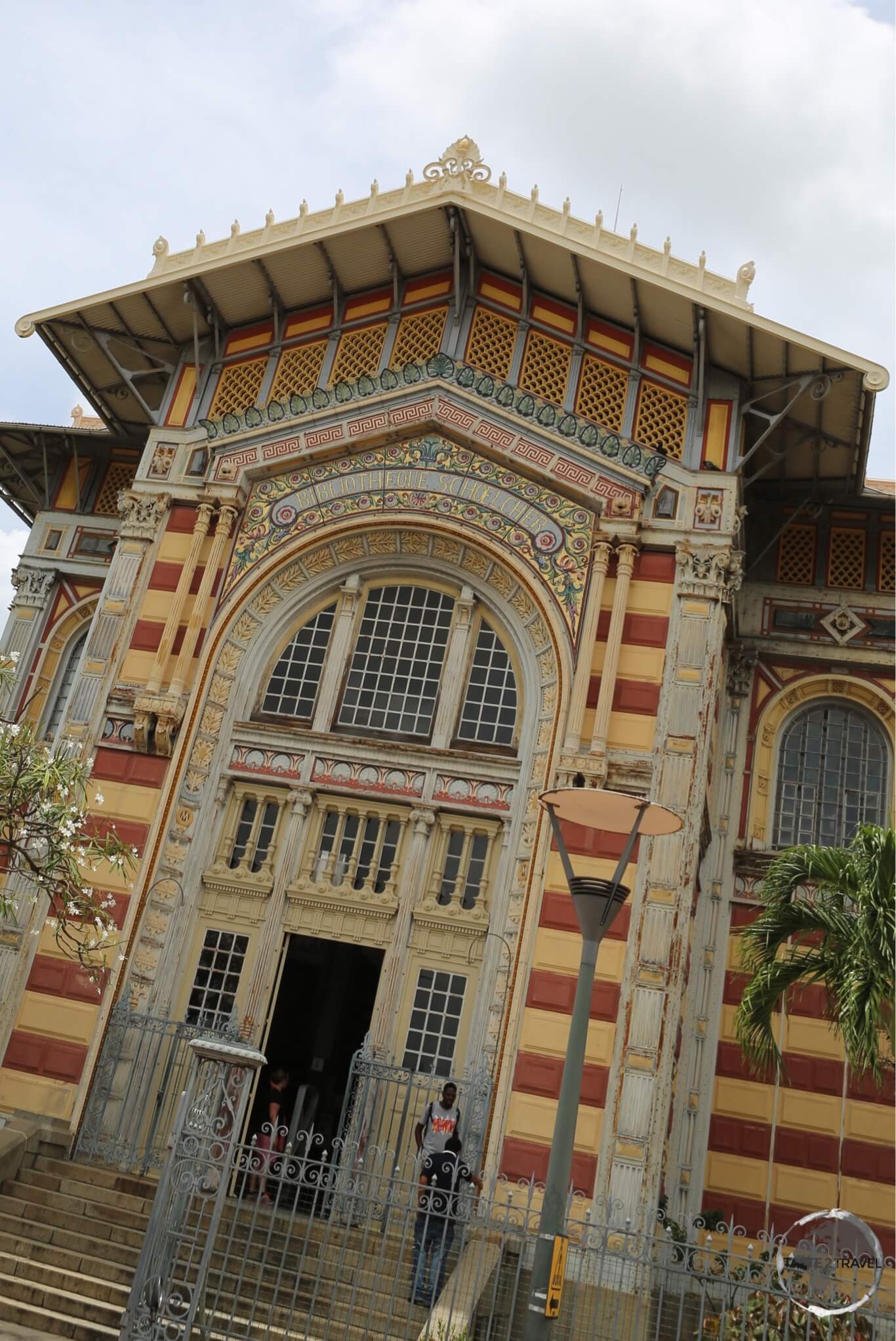 The Schoelcher Library in Fort-de-France, designed by Gustav Eiffel.